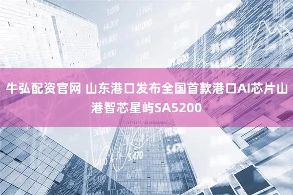 牛弘配资官网 山东港口发布全国首款港口AI芯片山港智芯星屿SA5200